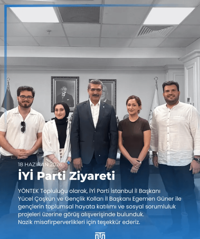 İyi Parti İstanbul İl Başkanlığı Ziyareti ve Gençlik Çalışmaları Görüşmesi